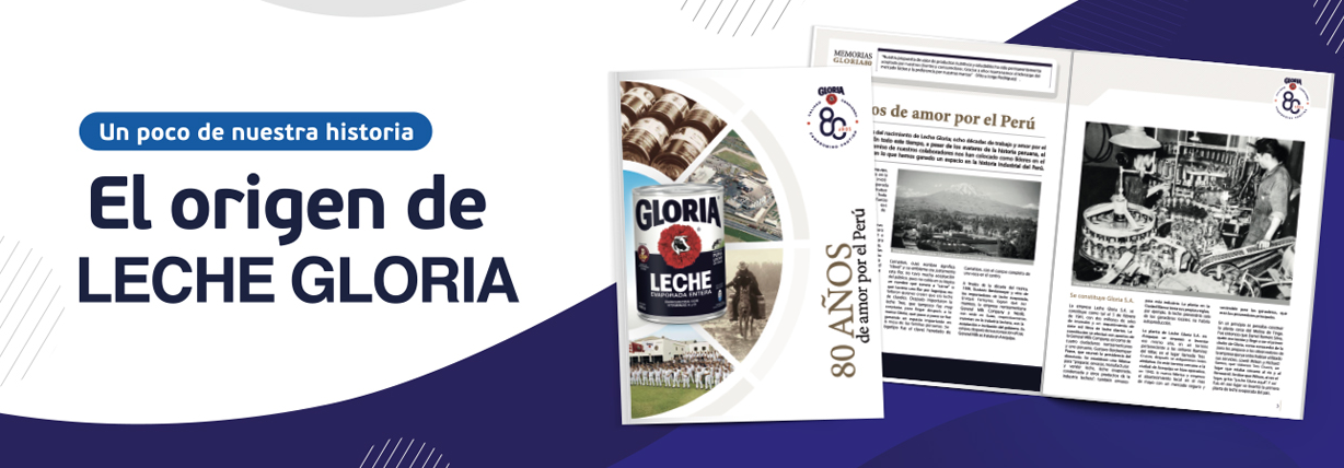 Web Oficial de Leche Gloria, la leche que prefiere el Perú