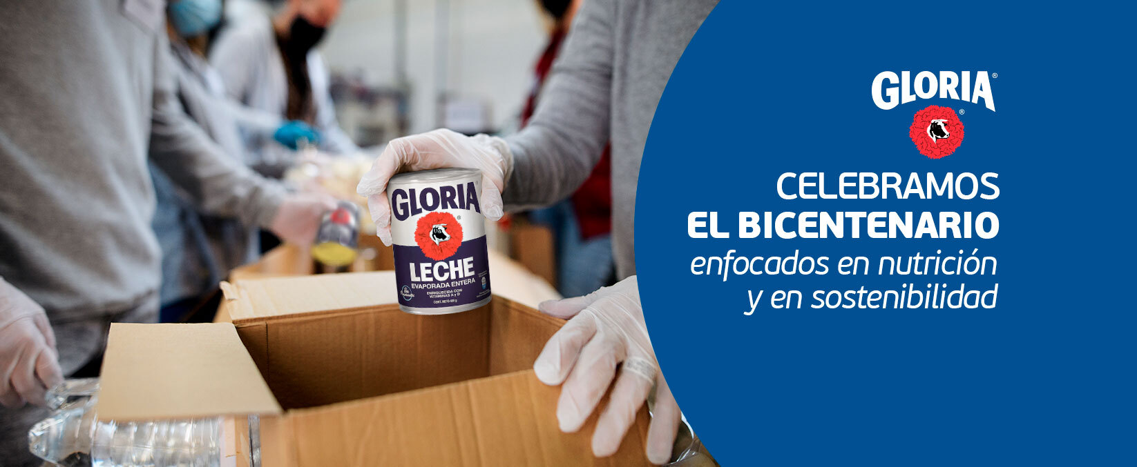 Web Oficial de Leche Gloria, la leche que prefiere el Perú