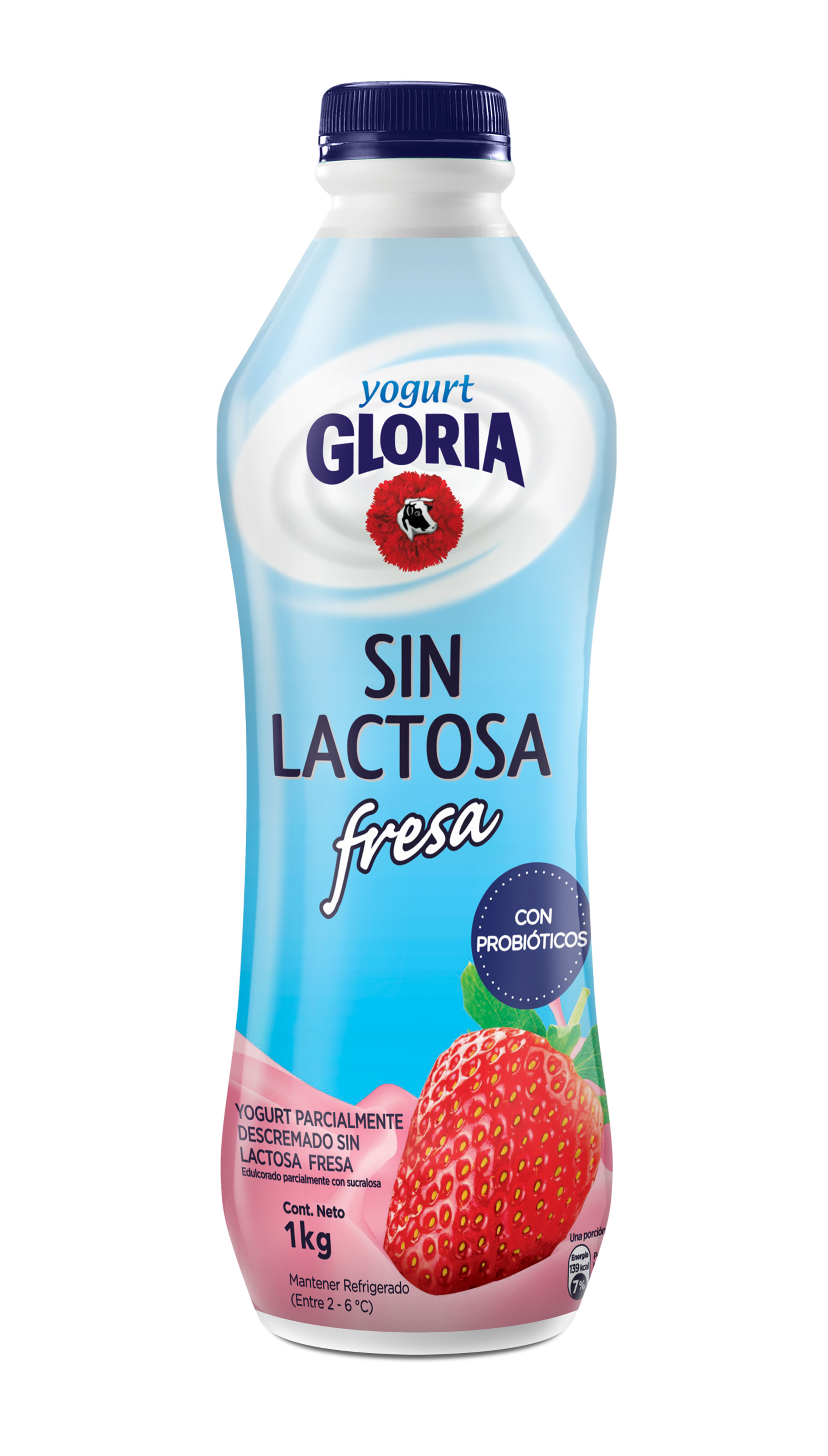 Yogurt sin Lactosa Fresa