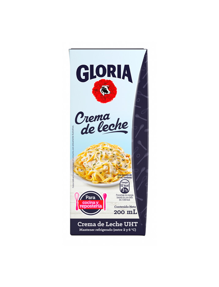 margen Ideal Te mejorarás Crema de leche Gloria | Leche Gloria